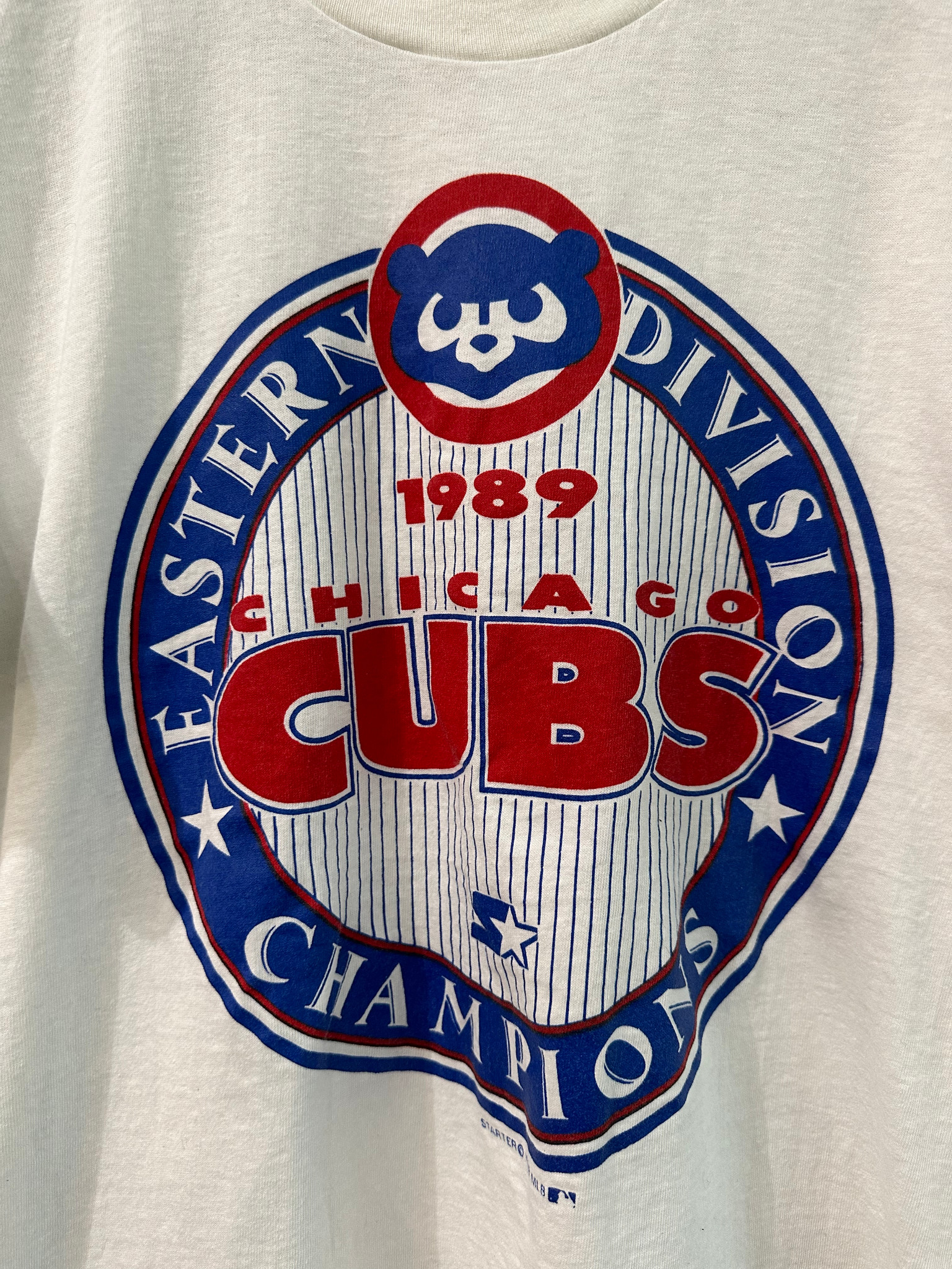 vintage chicago cubs t shirt 1989