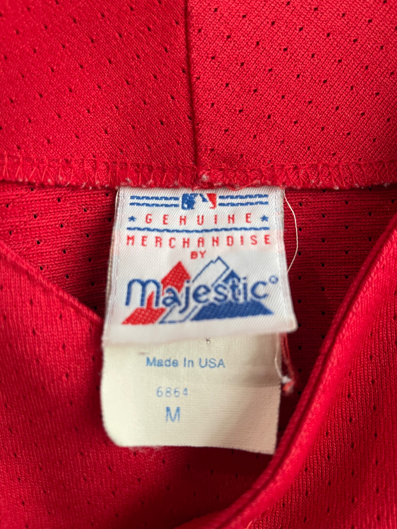 Vintage 1990s Majestic New York Yankees Jersey Red Blank Back -  Sweden