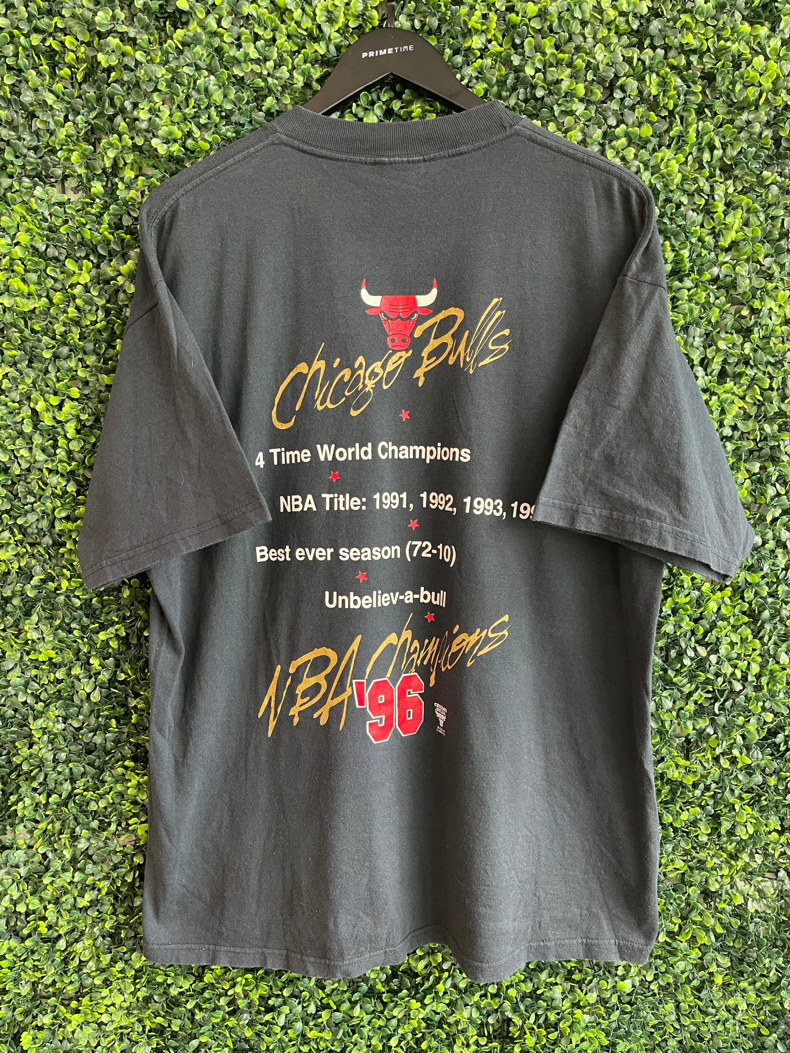 Vintage 1996 Chicago Bulls 'NBA Champions' T-Shirt – Sabbaticalvintage