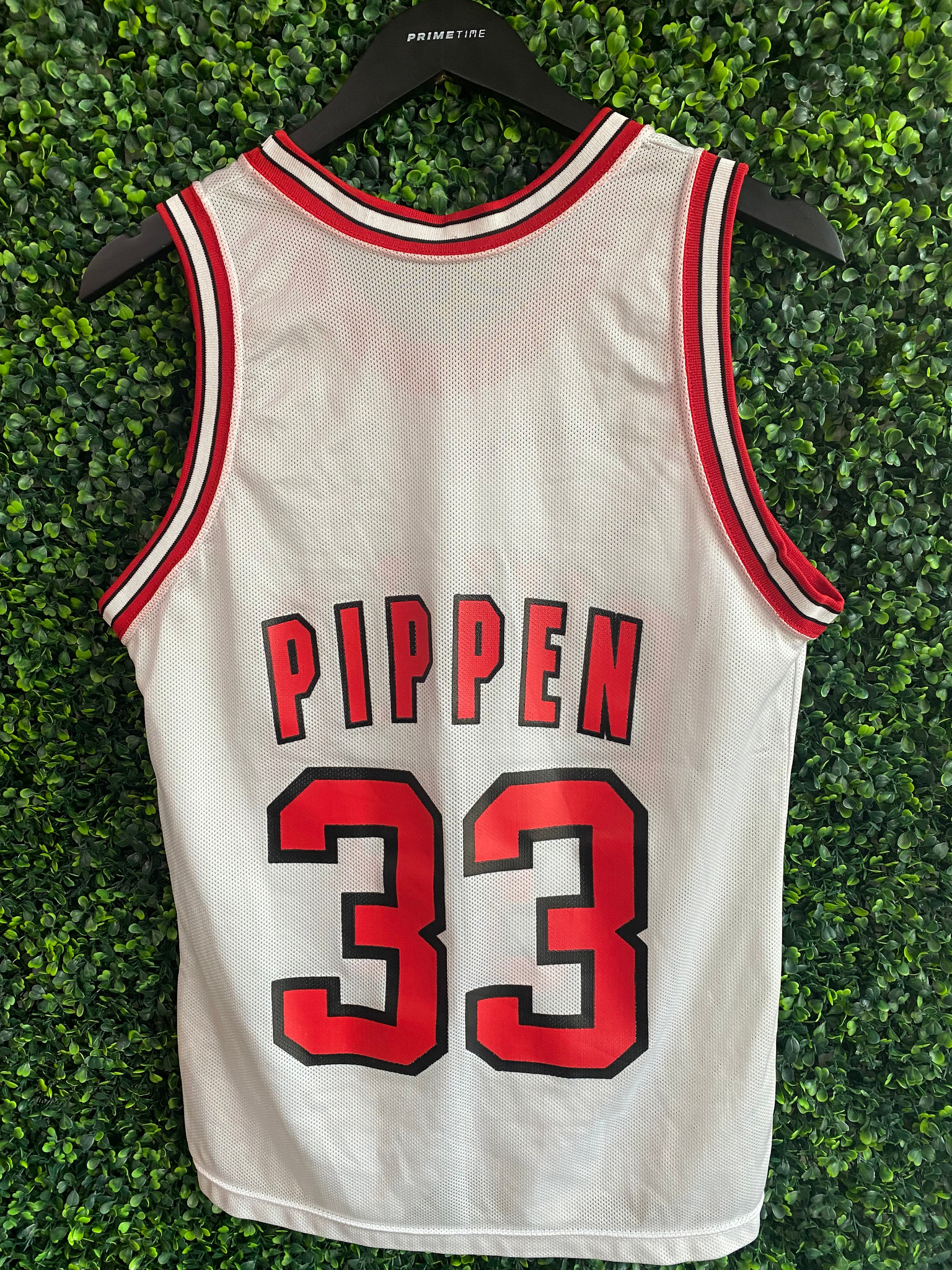 Vintage Champion Brand Chicago Bulls Scottie Pippen Jersey Size