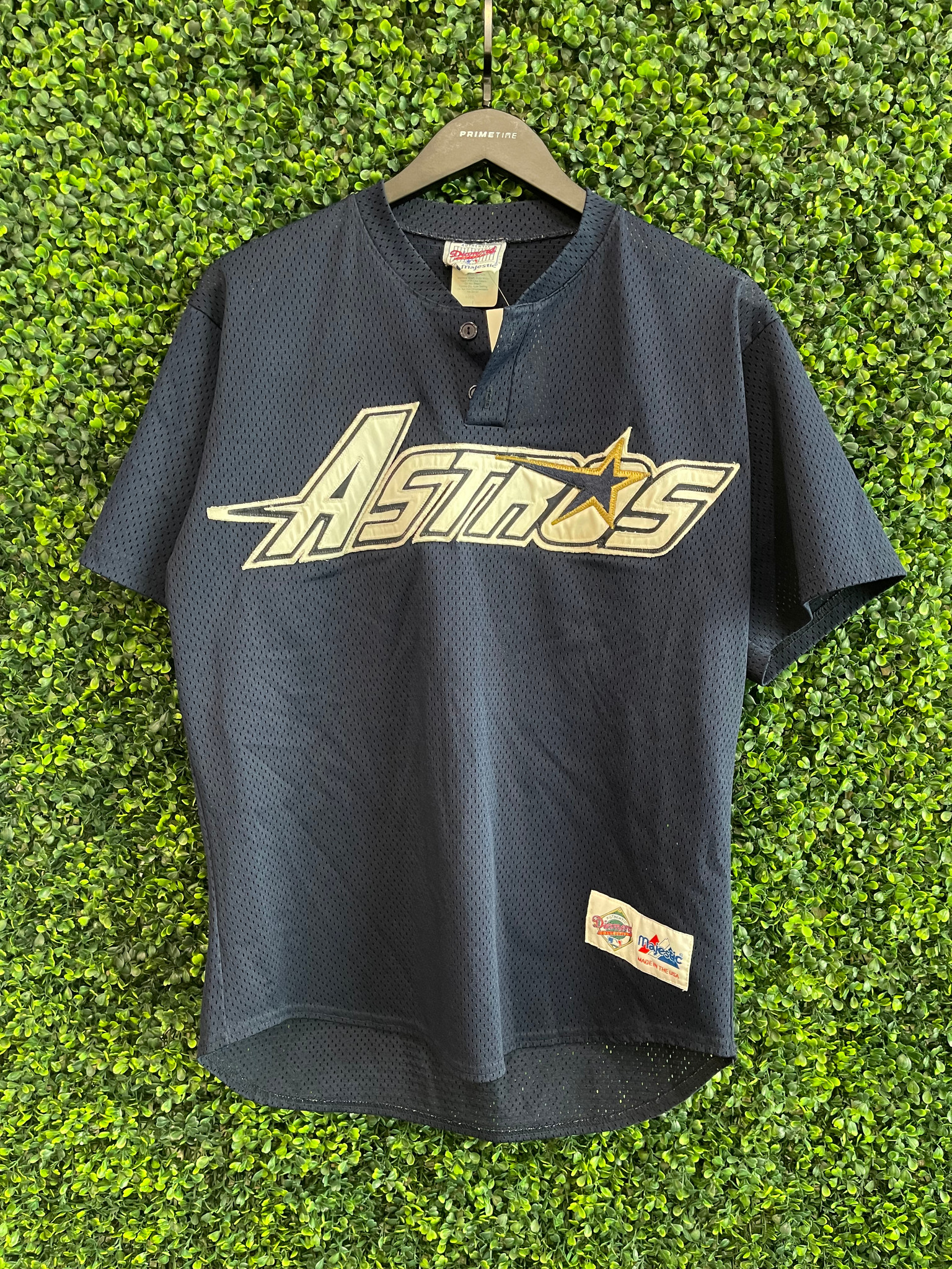 VINTAGE HOUSTON ASTROS MAJESTIC JERSEY - Primetime