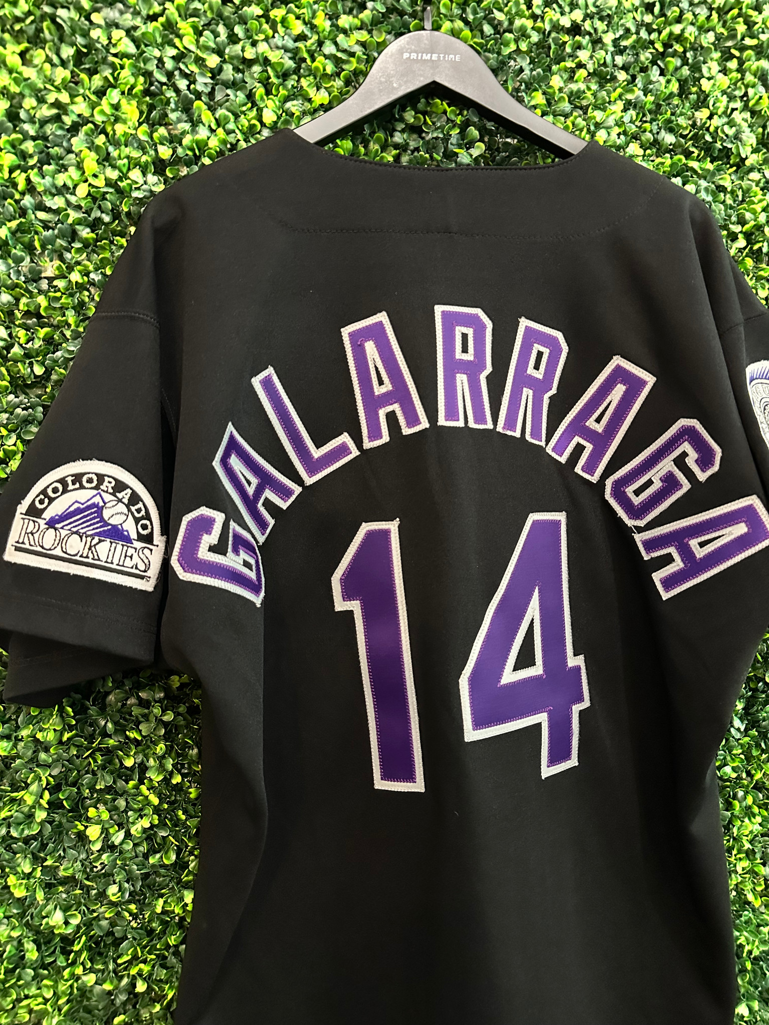 AUTHENTIC ANDRES GALARRAGA COLORADO ROCKIES RUSSELL ATHLETIC