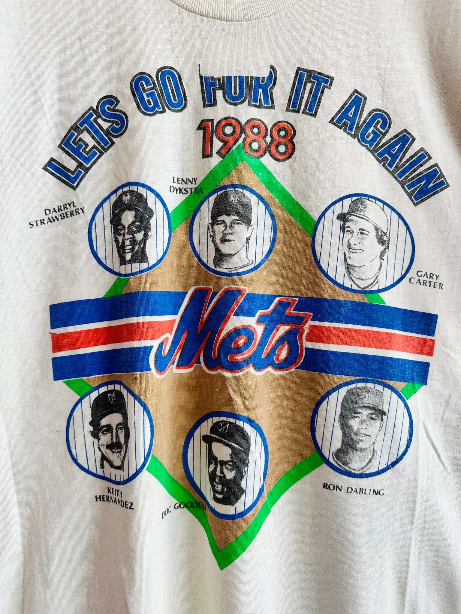 Vintage New York Mets 1988 Road Jersey