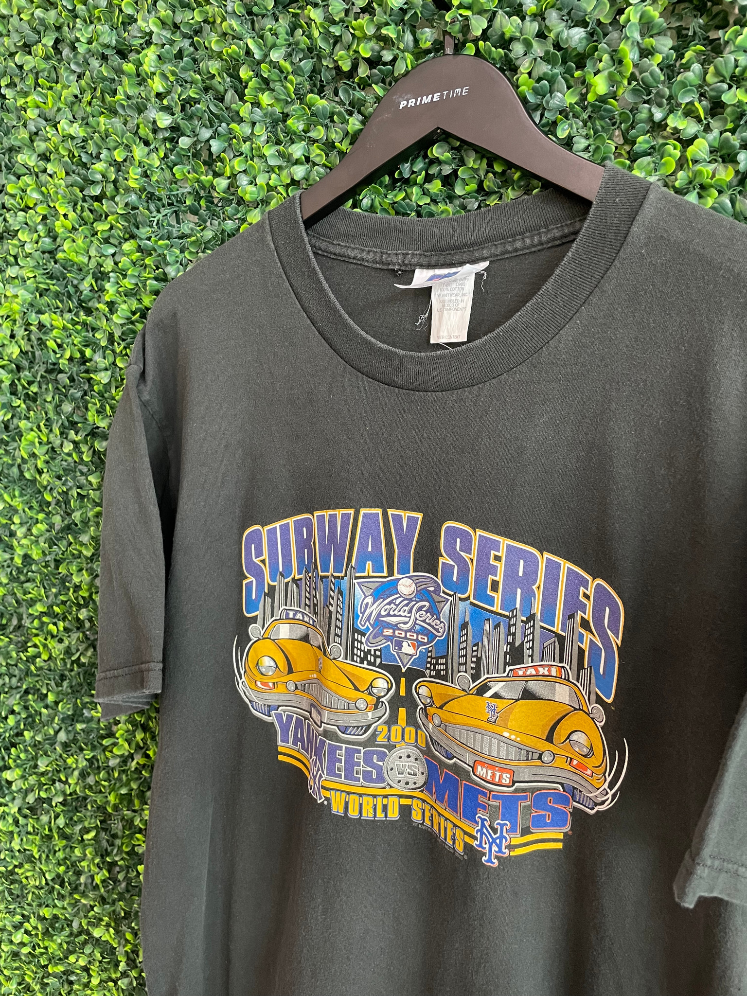 Puma, Shirts, Vintage 9s Puma Yankees Vs Mets Subway Series Tshirt