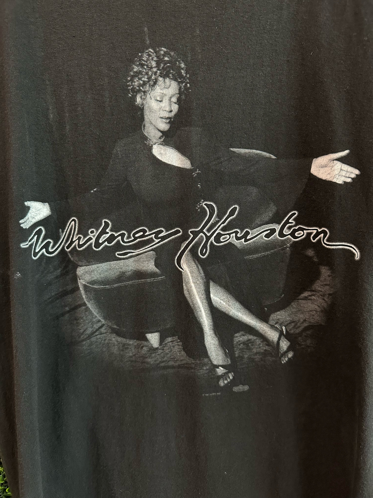 VINTAGE WHITNEY HOUSTON 1997 WORLD TOUR TEE - Primetime