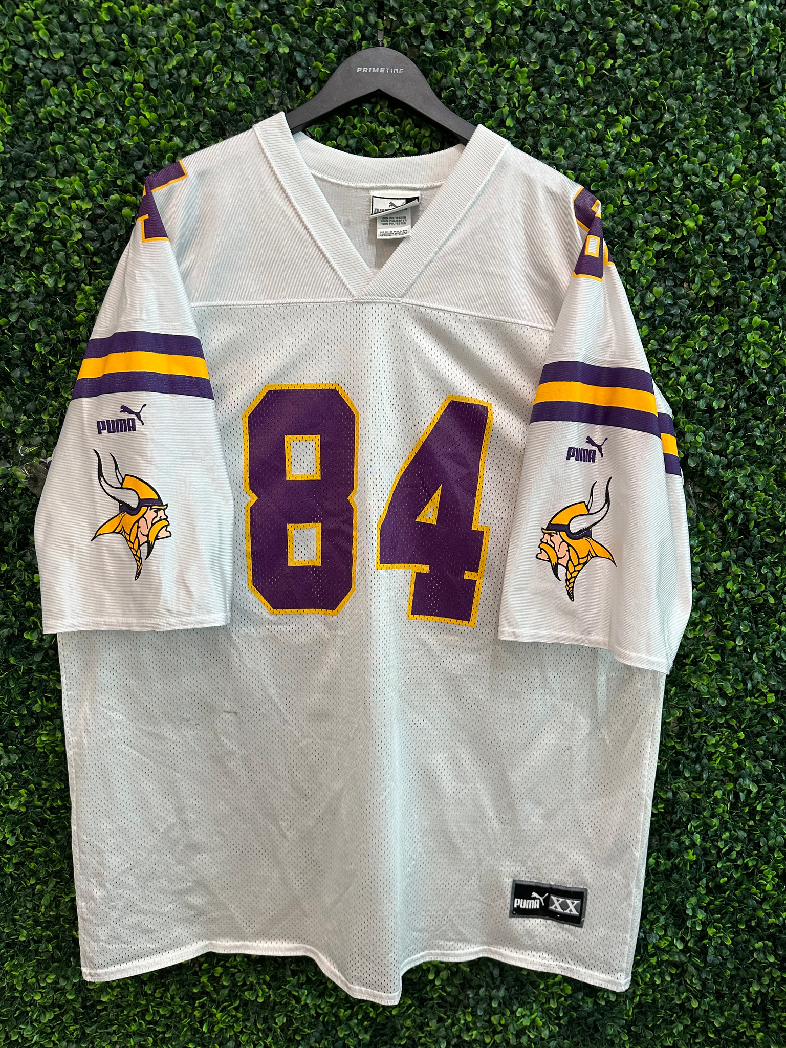 VINTAGE RANDY MOSS MINNESOTA VIKINGS PUMA JERSEY - Primetime