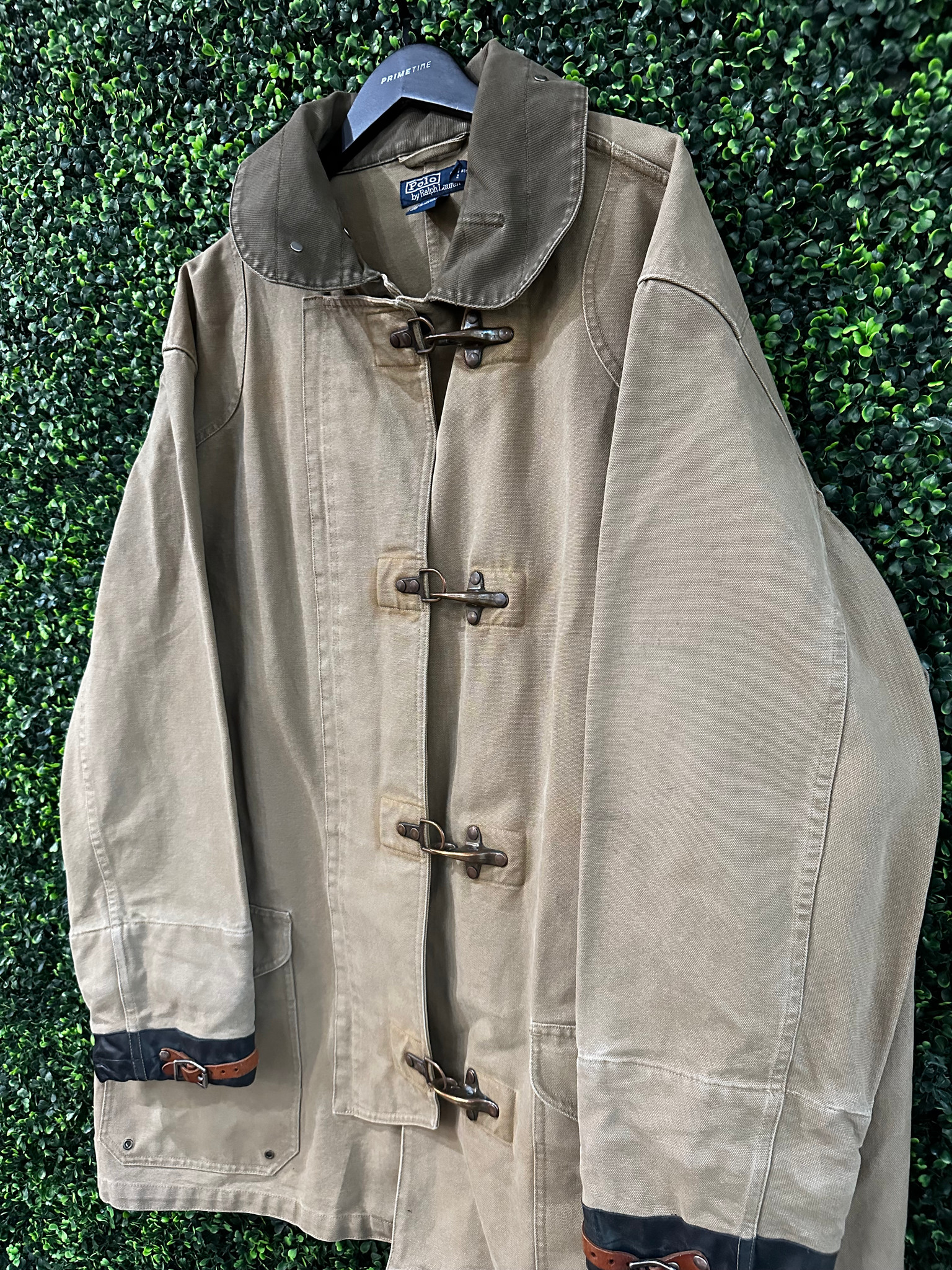 VINTAGE POLO RALPH LAUREN TAN FIREMAN JACKET - Primetime