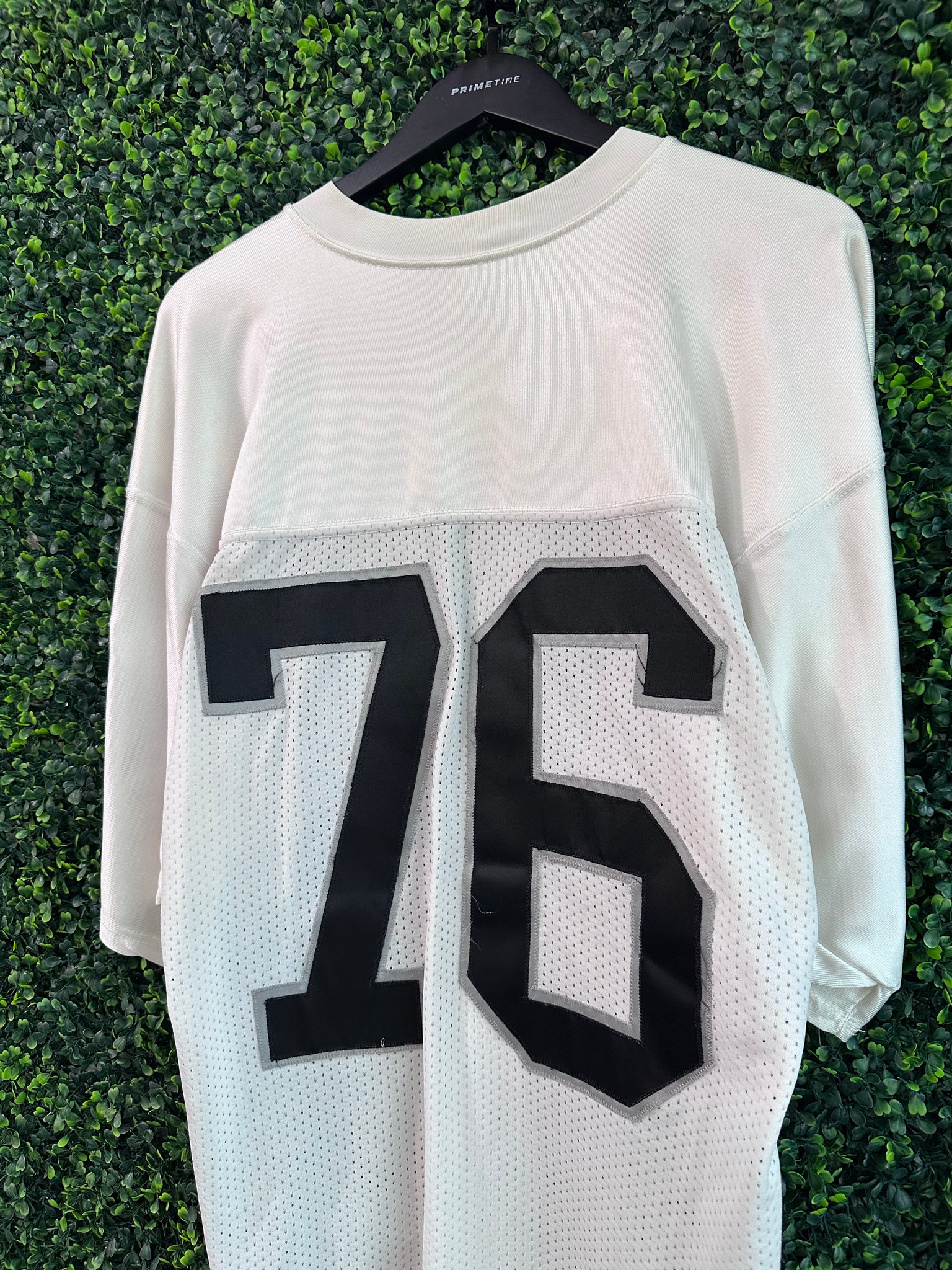 VINTAGE AUTHENTIC OAKLAND RAIDERS RUSSELL ATHLETIC #76 JERSEY