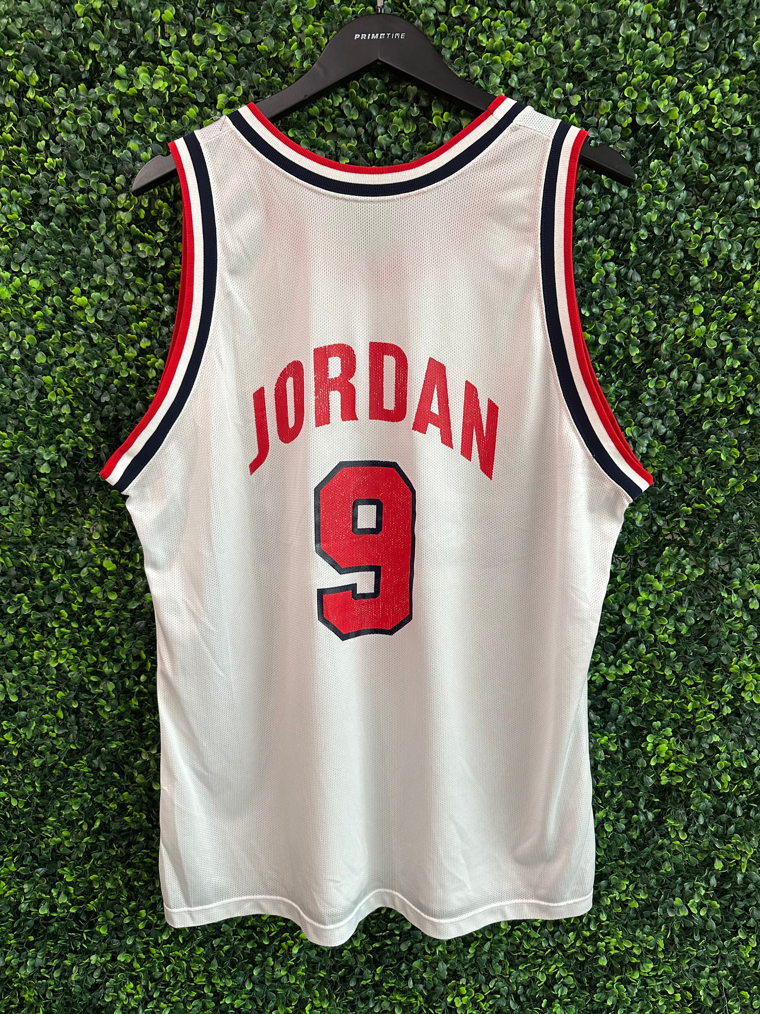 VINTAGE MICHAEL JORDAN DREAM TEAM CHAMPION JERSEY - Primetime