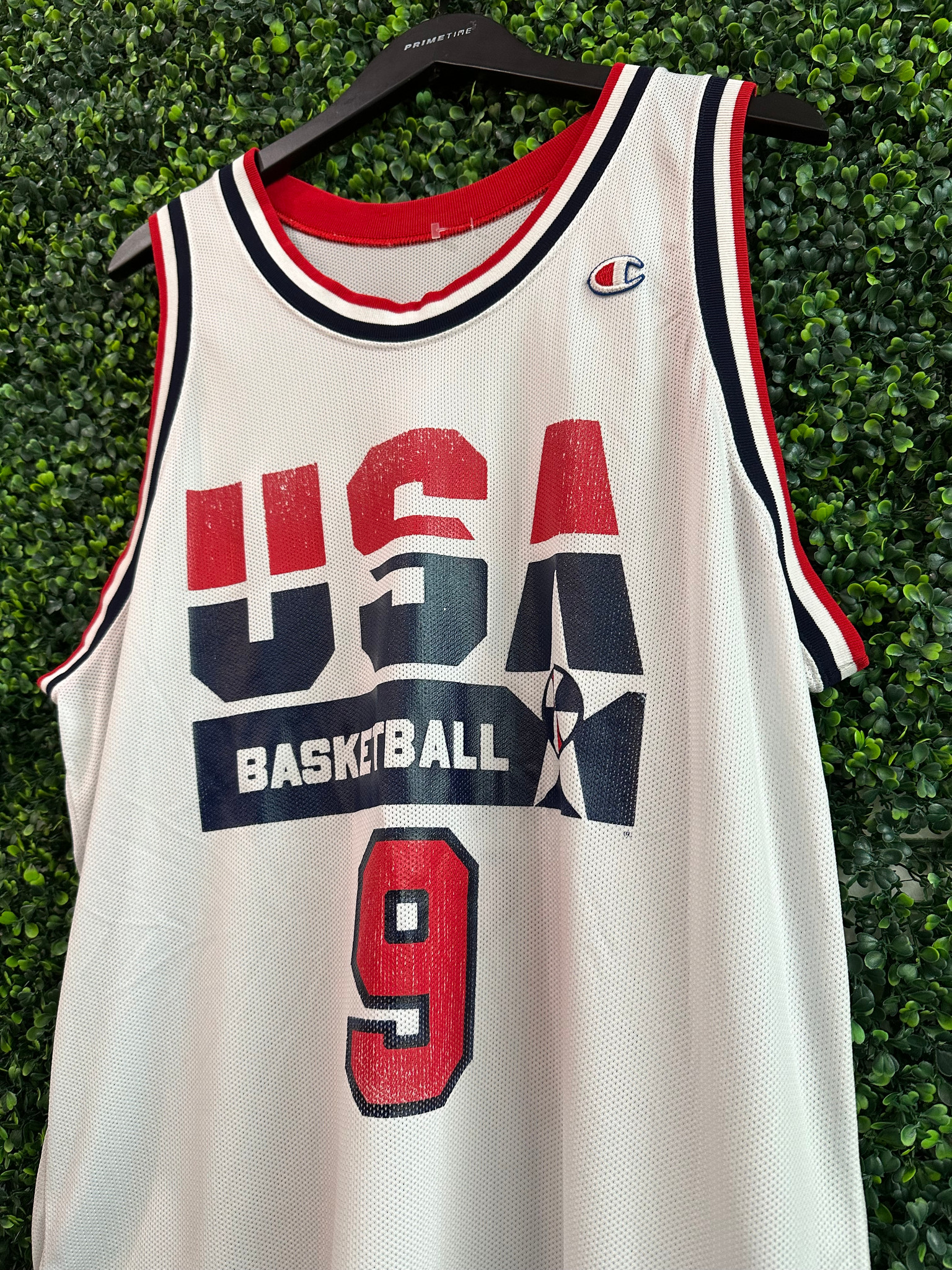 VINTAGE MICHAEL JORDAN DREAM TEAM CHAMPION JERSEY - Primetime