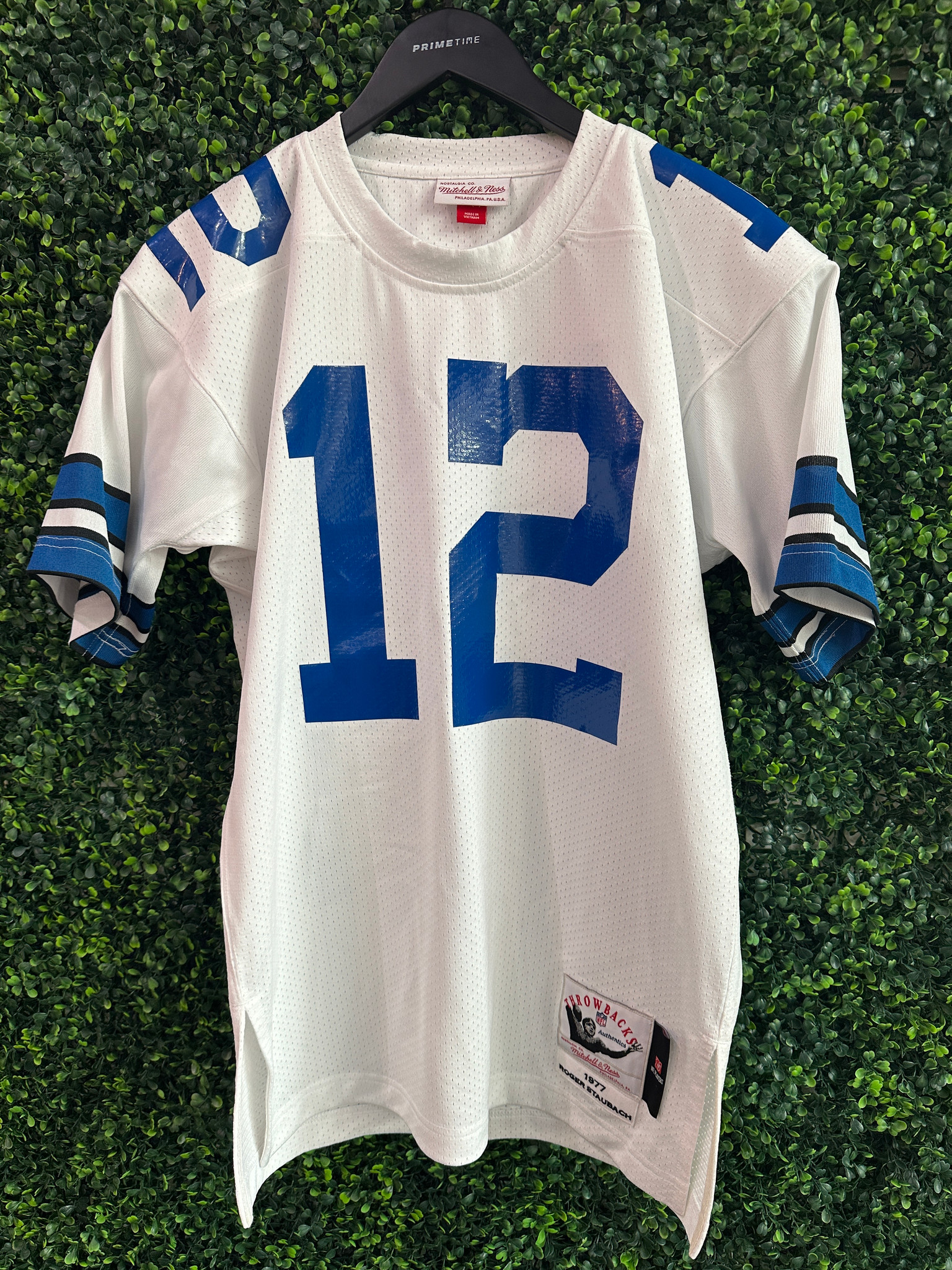 ROGER STAUBACH DALLAS COWBOYS AUTHENTIC MITCHELL & NESS JERSEY