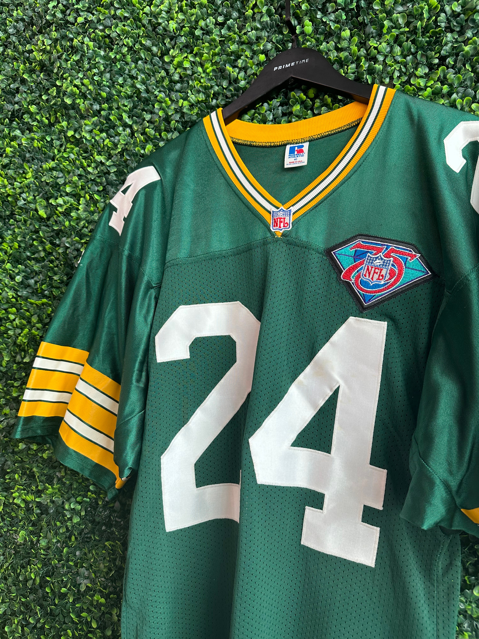 70's Russell Athletic ビンテージフットボールT グリーン 70's