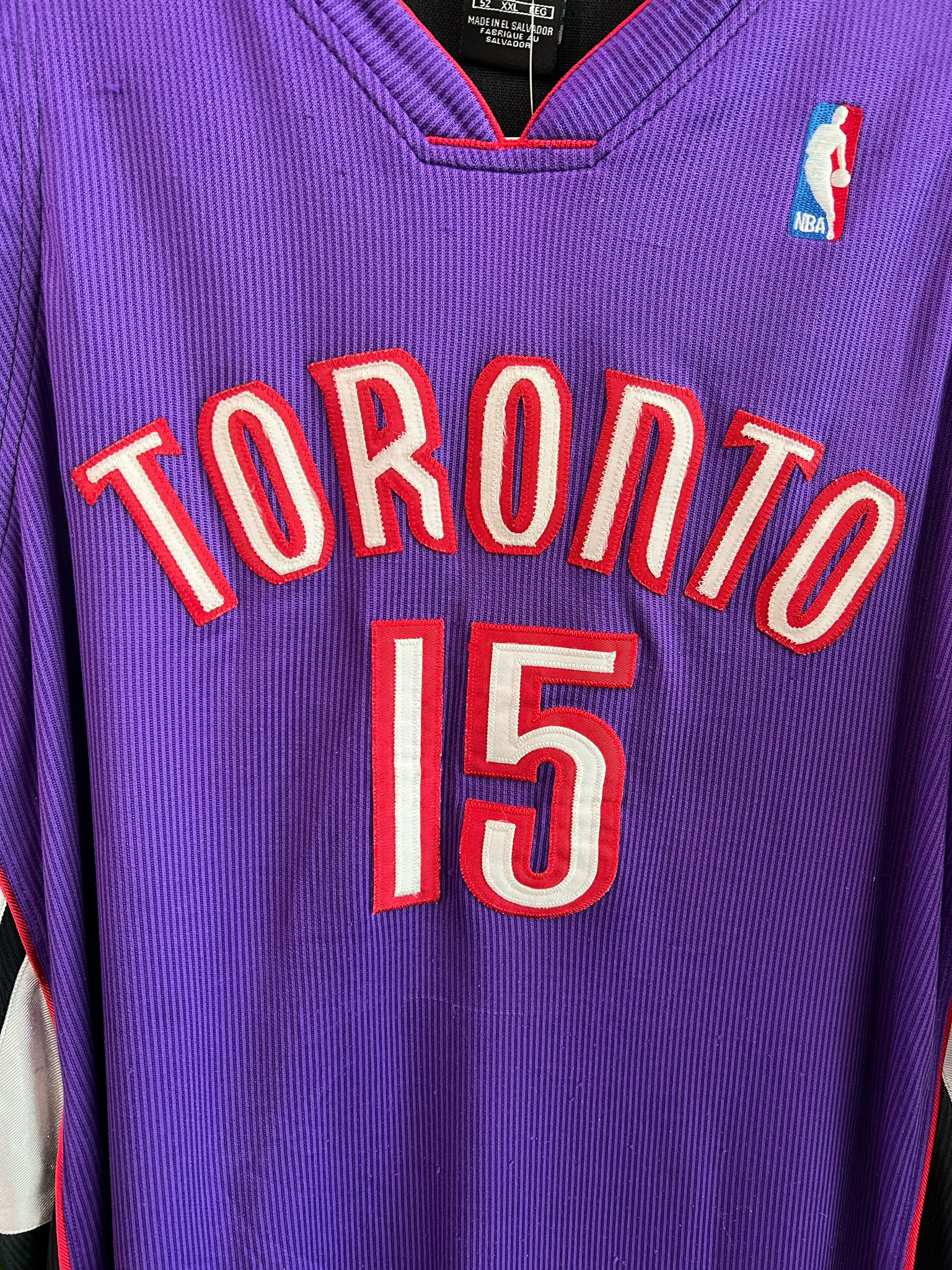 VINCE CARTER TORONTO RAPTORS AUTHENTIC NIKE JERSEY - Primetime