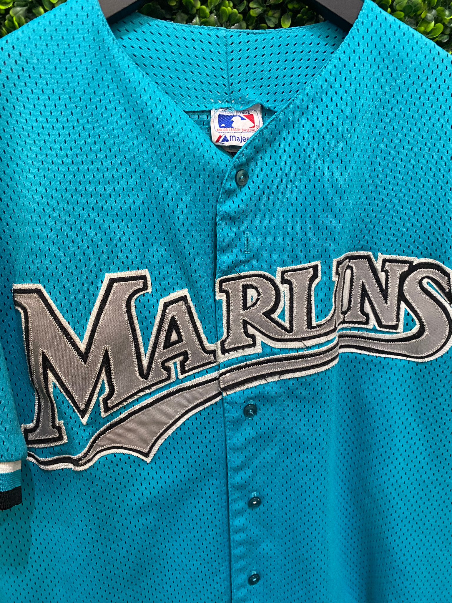 Florida marlins throwback jersey