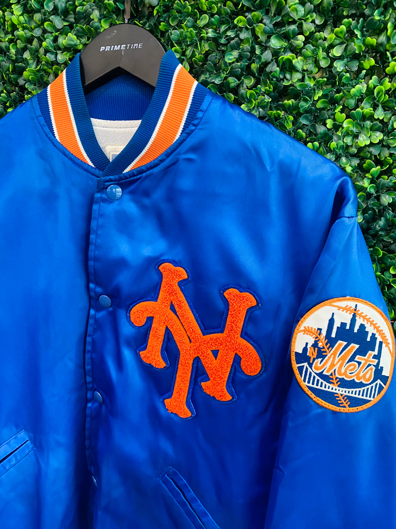 VINTAGE NY METS FELCO SATIN JACKET - Primetime