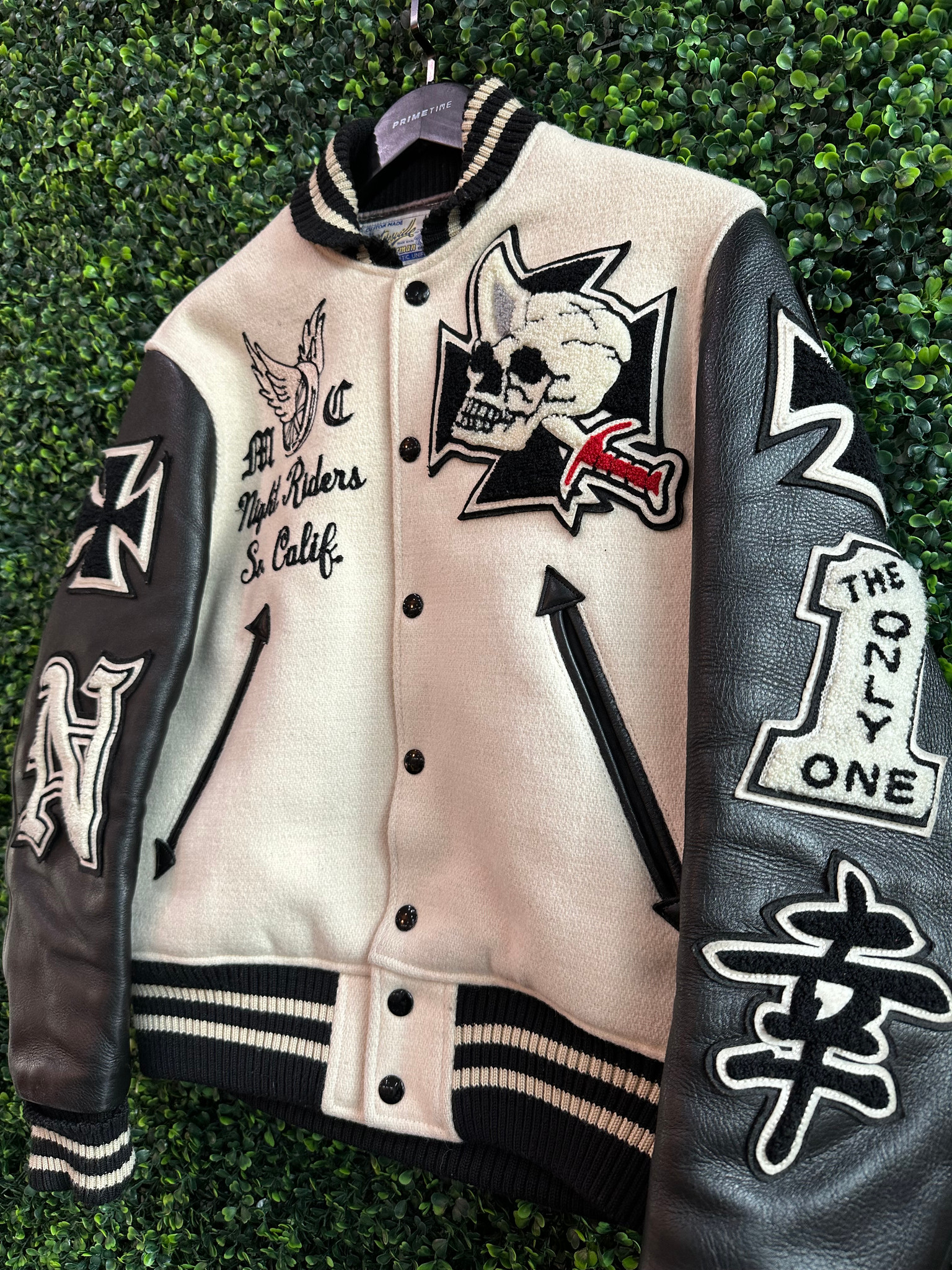 WHITESVILLE VARSITY JACKET (SZ S) - Primetime