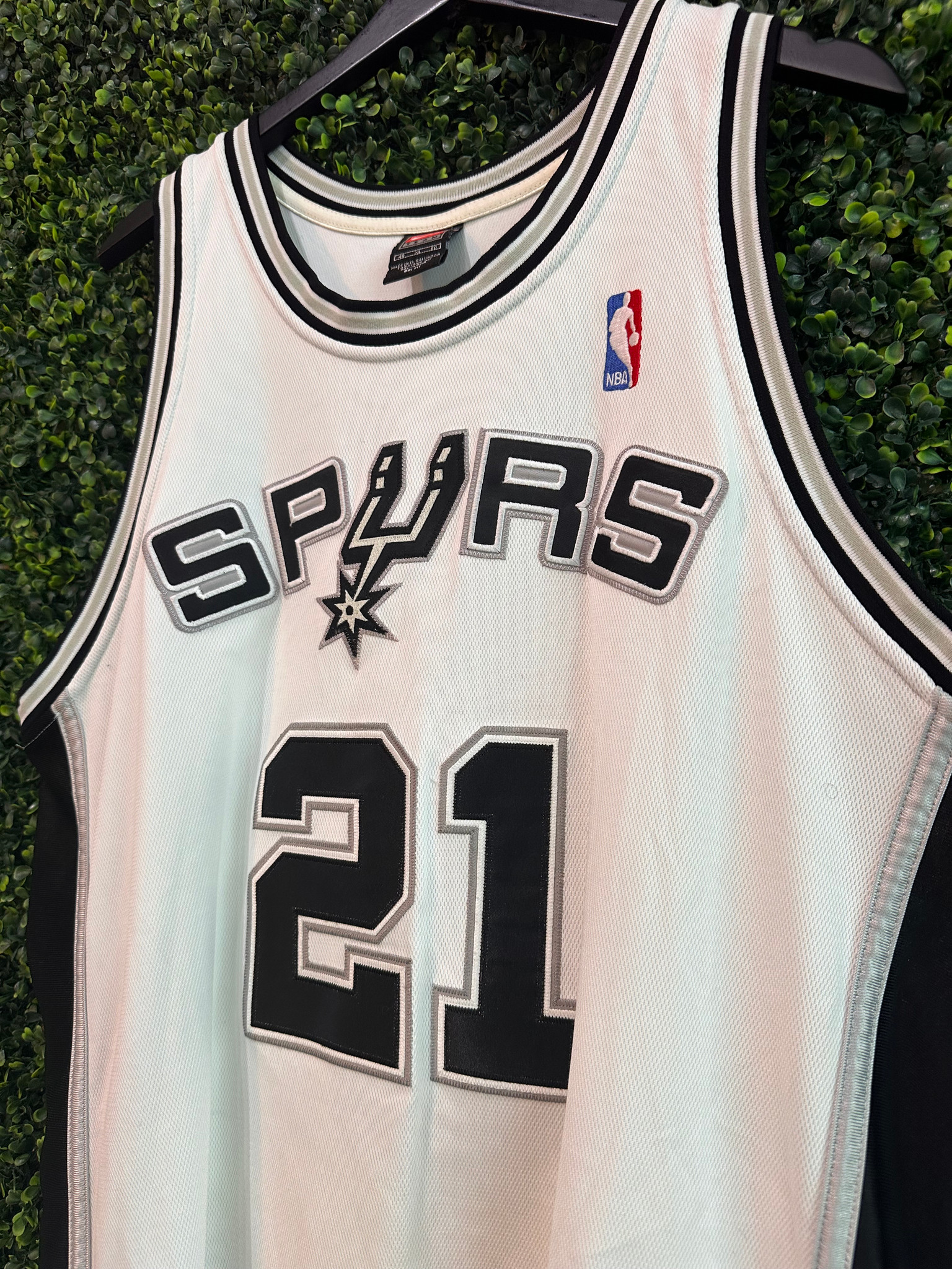VINTAGE TIM DUNCAN SAN ANTONIO SPURS NIKE AUTHENTIC JERSEY - Primetime