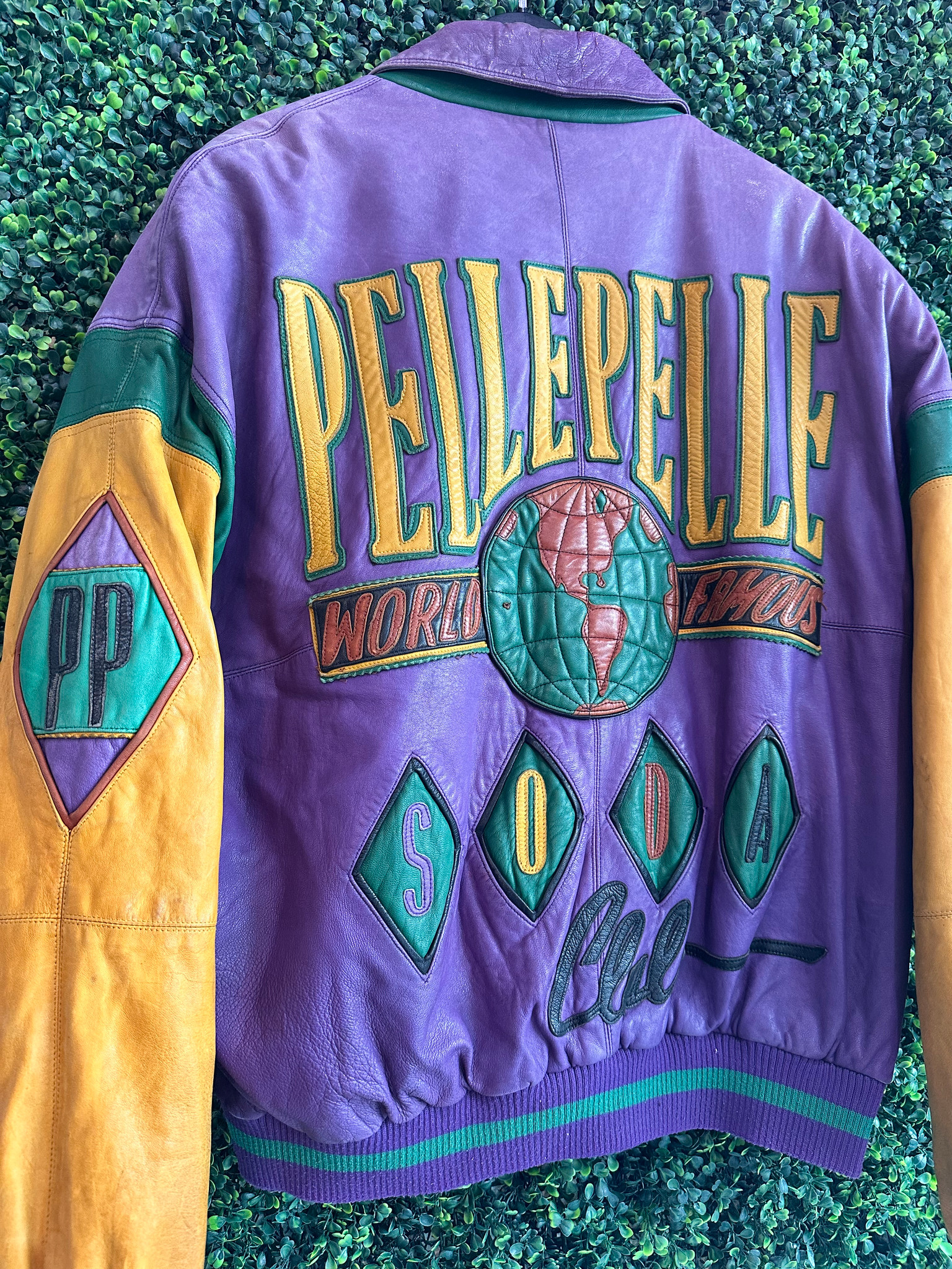 VINTAGE MARC BUCHANAN PELLE PELLE SODA CLUB LEATHER JACKET - Primetime