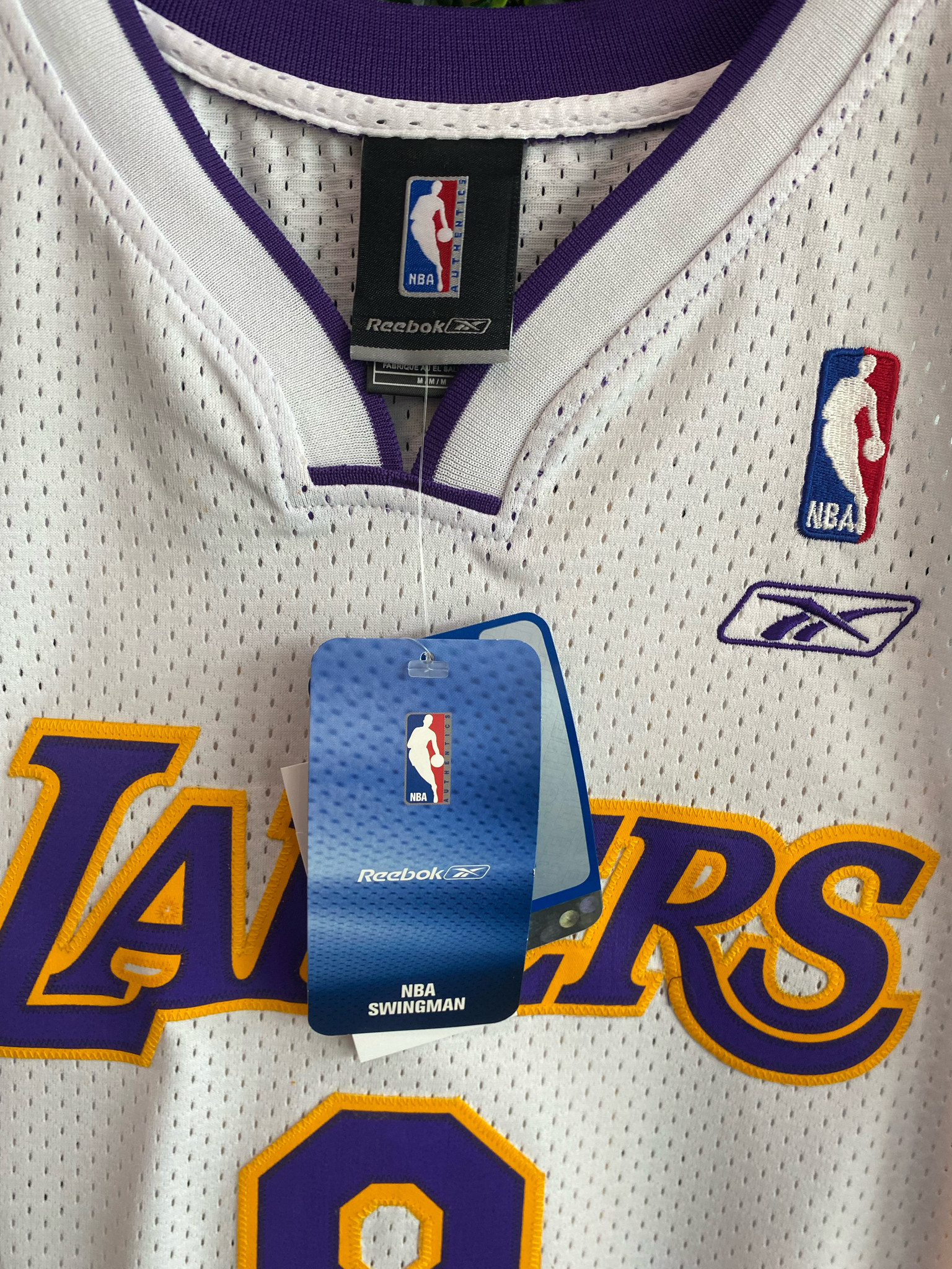 Reebok Basketball Jersey – La Lakers – Kobe Bryant #8 – Nba – As Is