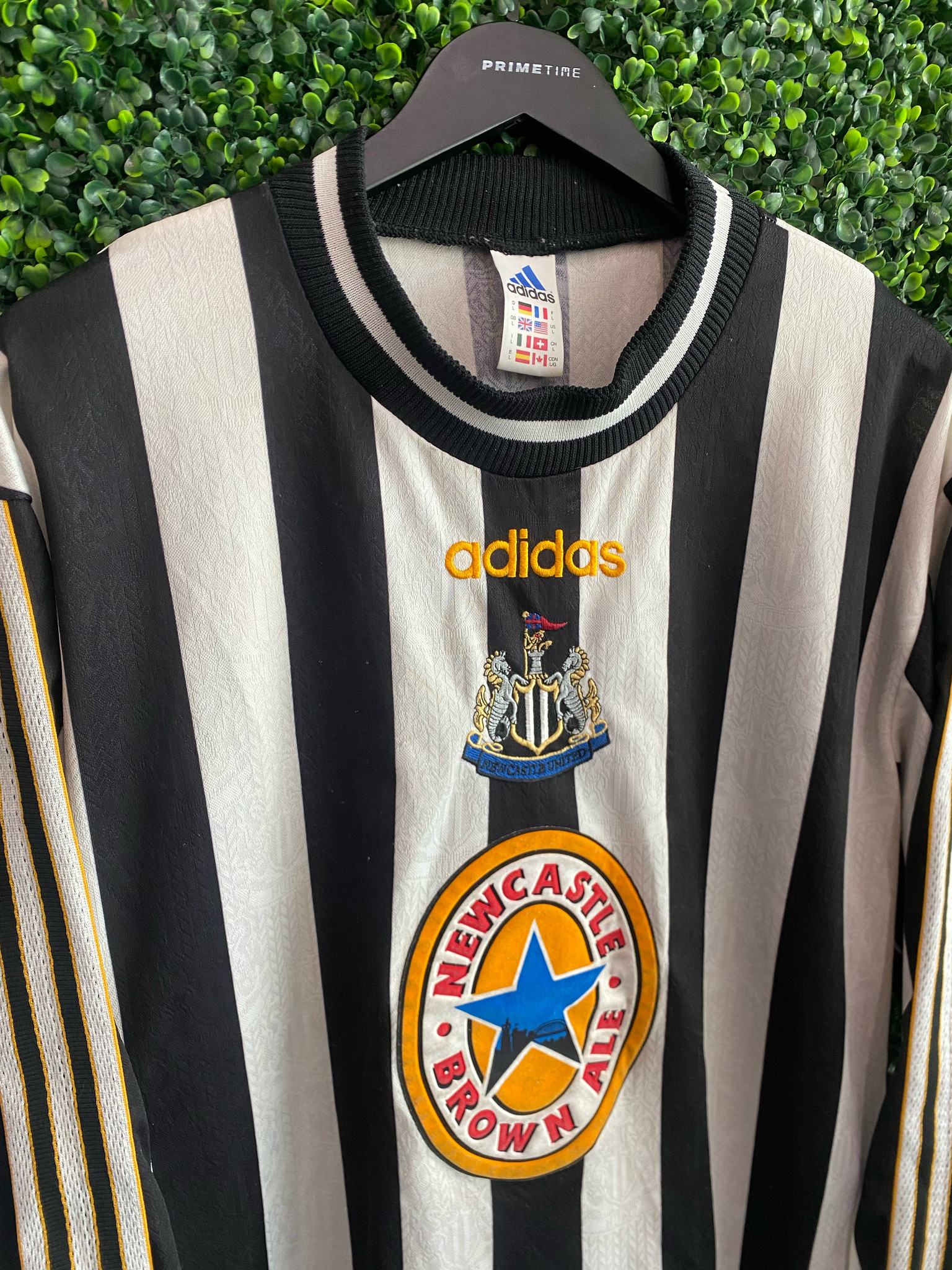 VINTAGE NEWCASTLE ADIDAS L/S JERSEY - Primetime