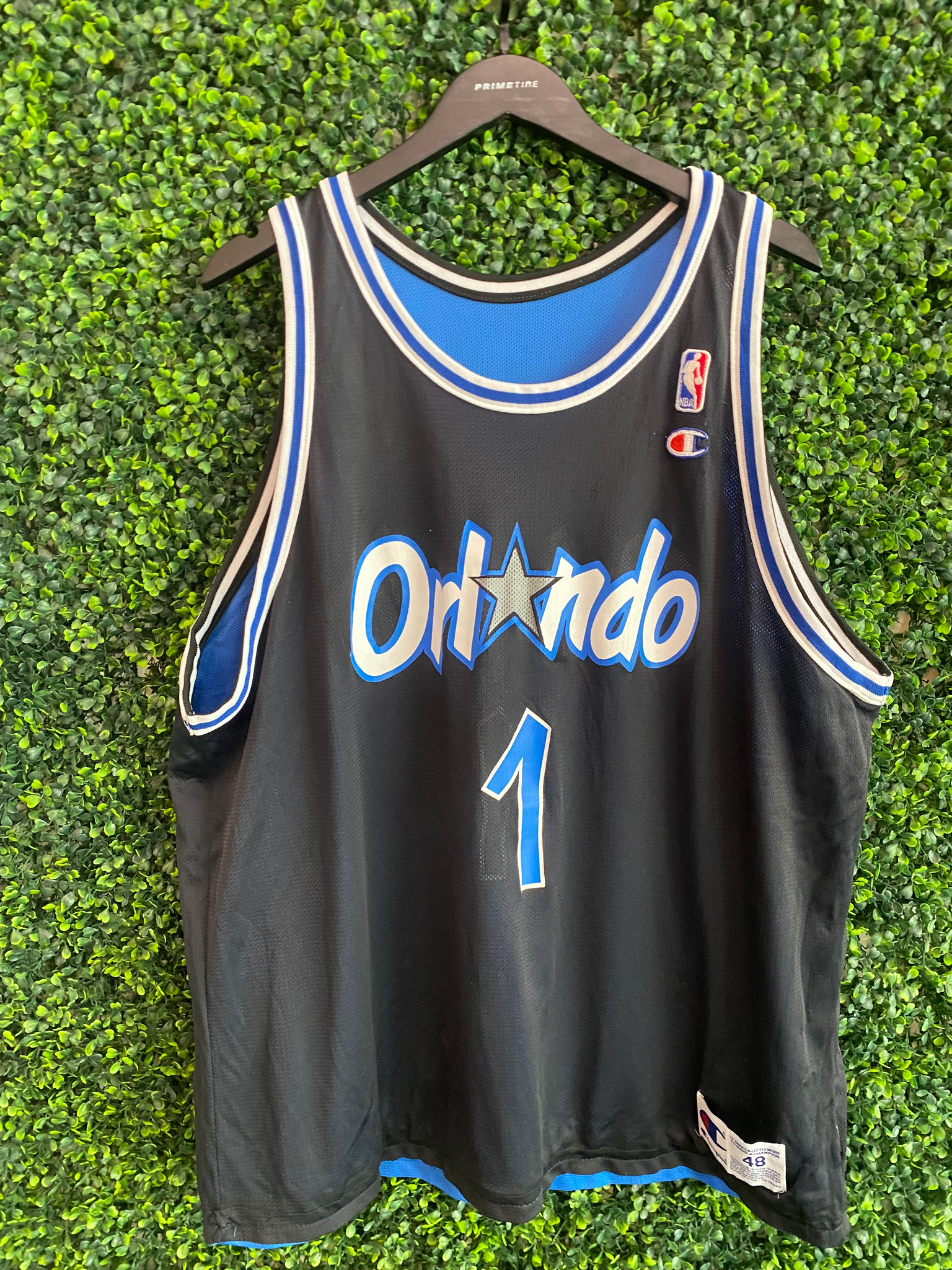 ORLANDO MAGIC NBA JERSEY SHIRT CHAMPION #1 HARDAWAY