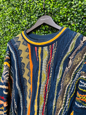 COOGI SWEATER YELLOW/ ORANGE/GREEN