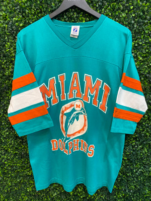 VINTAGE MIAMI DOLPHINS LOGO 7 TEE