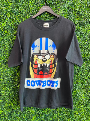 VINTAGE TAZ COWBOYS TEE