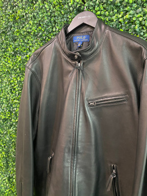 BRAND NEW POLO LEATHER JACKET