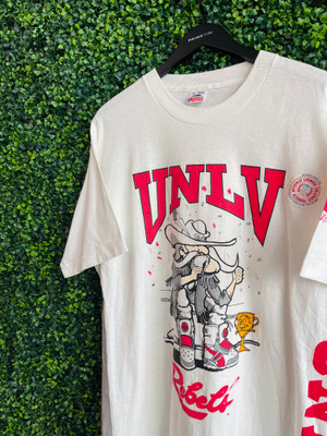 DEADSTOCK VINTAGE UNLV FRUIT OF THE LOOMS AOP TEE