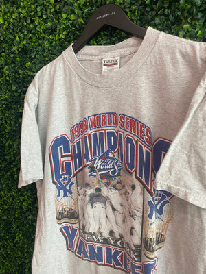 MagicFlyVintage Vtg 1998 NY Yankees American League Champions T-Shirt Blue L 90s World Series