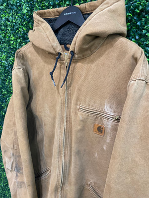 VINTAGE CARHARTT DETROIT HOODED JACKET