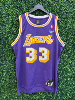 Vintage Reebok Los Angeles Lakers Karl Malone Jersey Size Medium