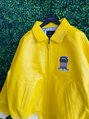 LIMITED EDITION CROC ICON YELLOW AVIREX JACKET