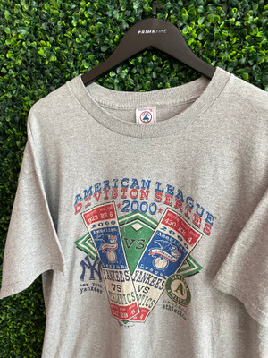 VINTAGE 1999 NEW YORK YANKEES AMERICAN LEAGUE PLAYOFFS STARTER TEE