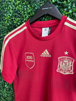 SPAIN ADIDAS 2010 CHAMPIONS SOCCER JERSEY