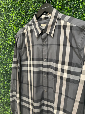 BURBERRY FLANNEL CHECKED L/S SHIRT