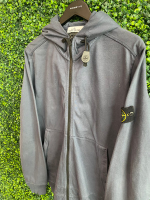 STONE ISLAND ZIP UP HOODIE