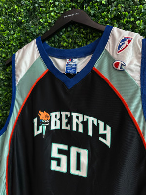 VINTAGE REBECCA LOBO NEW YORK LIBERTY CHAMPION JERSEY