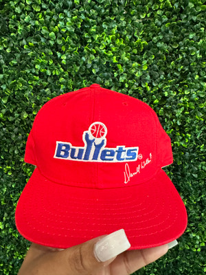 VINTAGE WASHINGTON BULLETS DARRELL WALKER AJD SNAPBACK