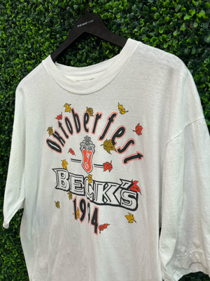 VINTAGE BECKS 1994 OKTOBERFEST TEE