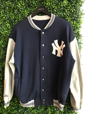 VINTAGE NEW YORK YANKEES BUTTON UP JACKET