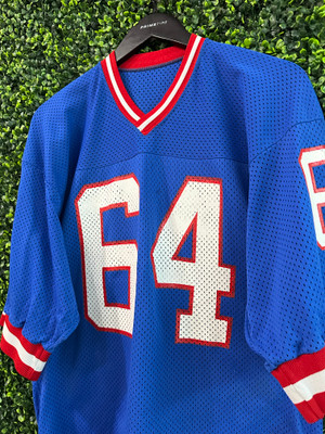 VINTAGE NEW YORK GIANTS #64 SANDKNIT JERSEY