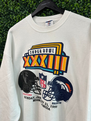 VINTAGE SUPER BOWL XXXIII CREWNECK