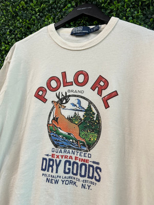 POLO RALPH LAUREN DRY GOODS BUCK TEE