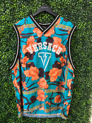 VERSACE FLORAL JERSEY