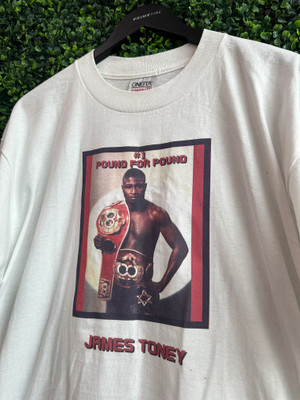 VINTAGE JAMES TONEY POUND FOR POUND #1 ONEITA TEE