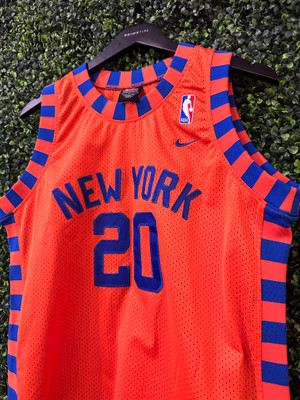 ALLAN HOUSTON NEW YORK KNICKS NIKE YOUTH SWINGMAN JERSEY