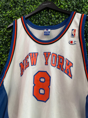 LATRELL SPREWELL NY KNICKS CHAMPION JERSEY