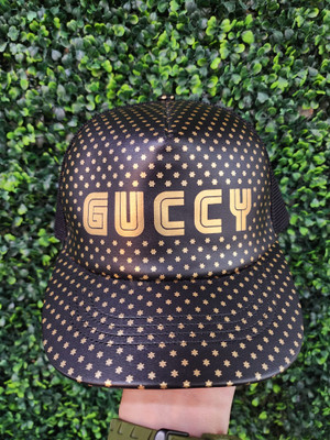 GUCCI x SEGA CALFSKIN CAP